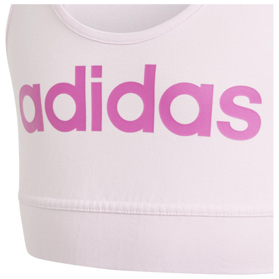 Adidas Παιδικό μπουστάκι Essentials Linear Logo Cotton Bra Adidas Παιδικό μπουστάκι Essentials Linear Logo Cotton Bra